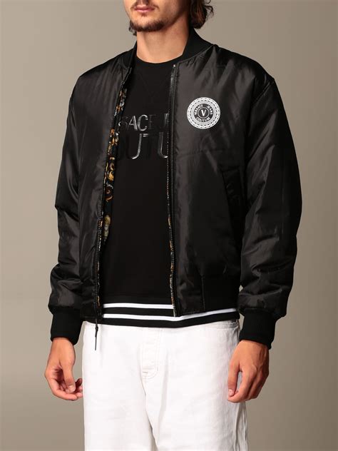 versace jackets mens|Versace jeans couture jacket men's.